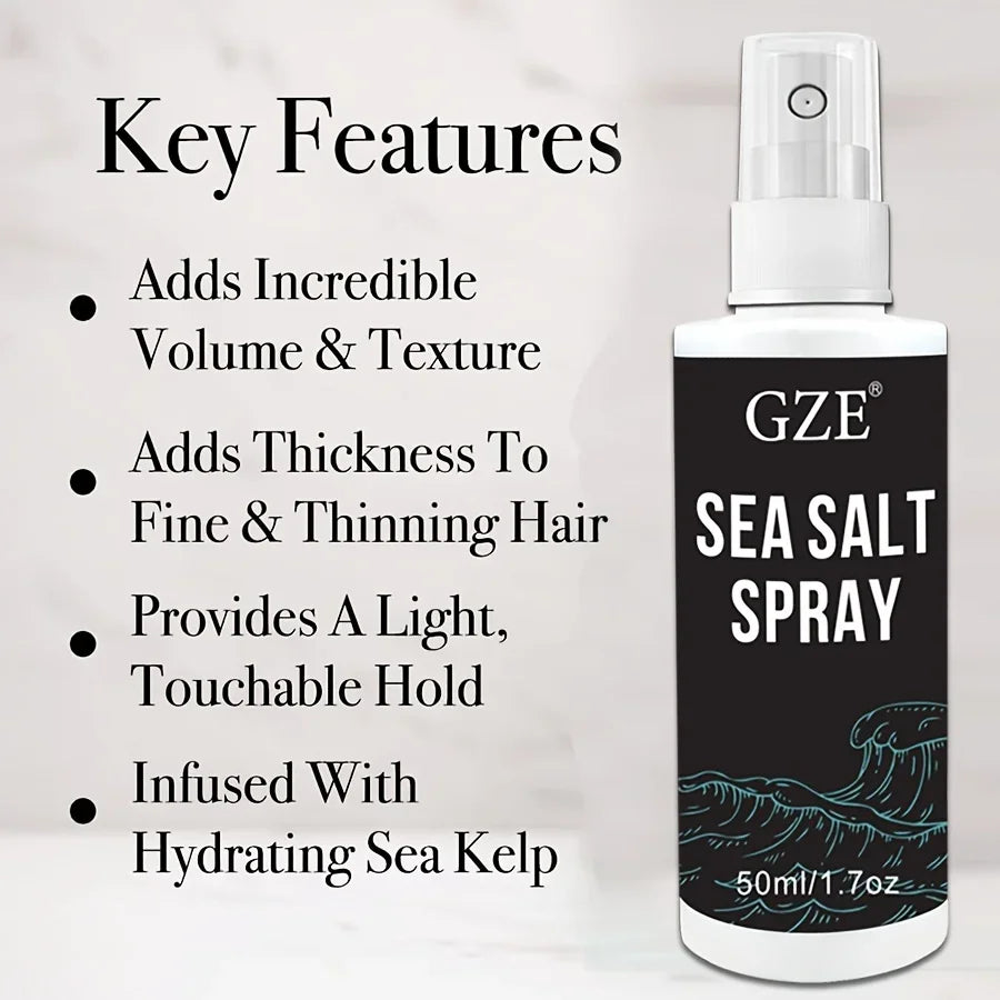 Natural Sea Salt Hair Spray for Volume