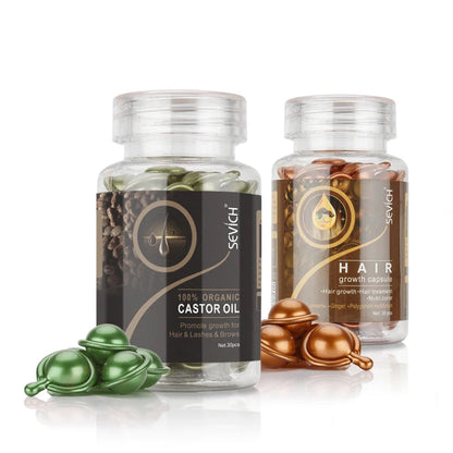 Ginger Hair Growth Capsules for Repair
