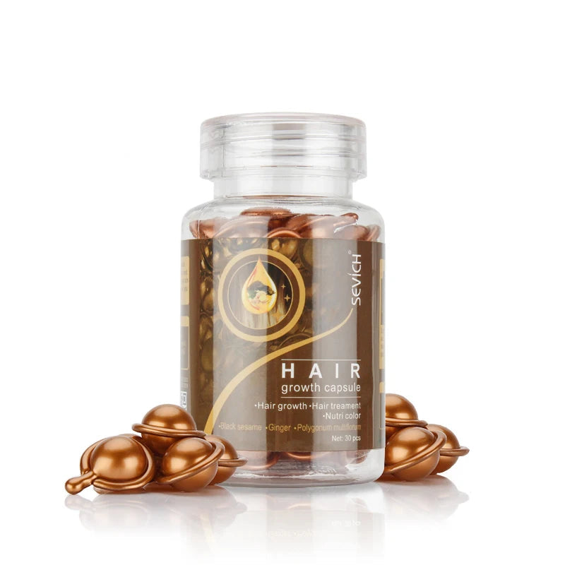 Ginger Hair Growth Capsules for Repair