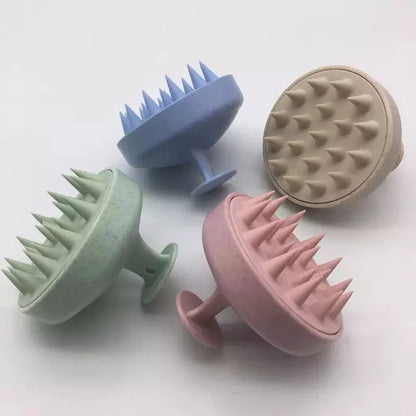 Silicone Scalp Massage Shampoo Brush
