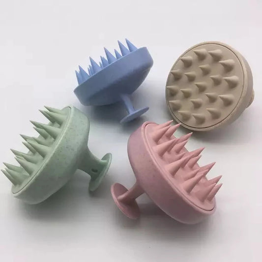 Silicone Scalp Massage Shampoo Brush